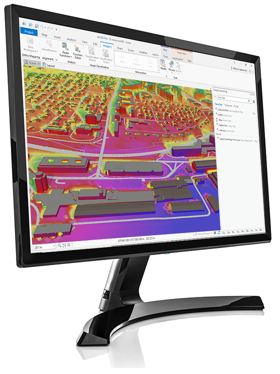 ArcGIS Pro - sonAIR Fluglärm Visualisierung